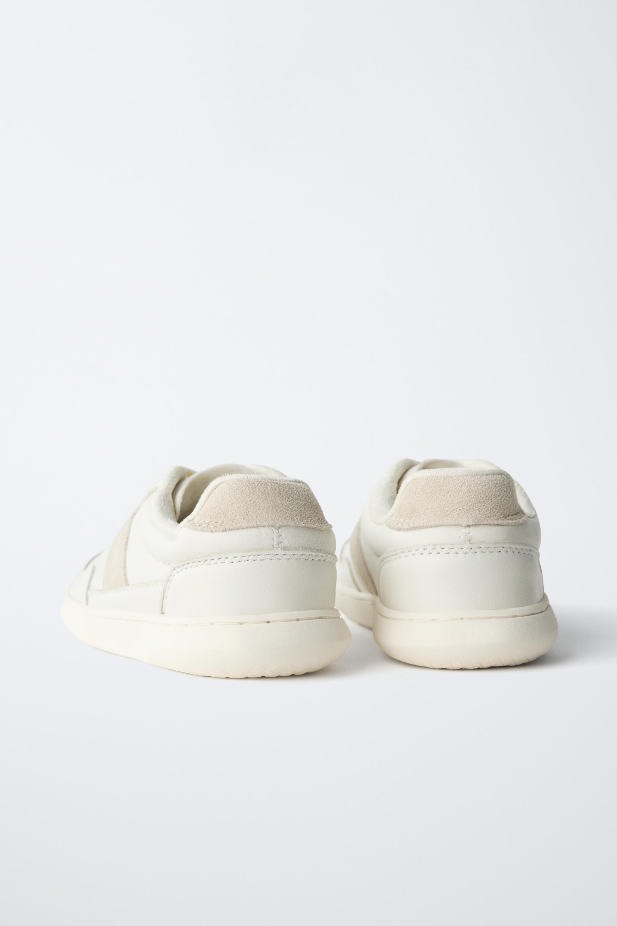 BASKET BAREFOOT EN CUIR